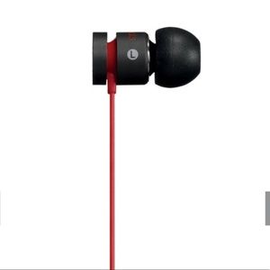 urBeats in-ear beats by dre • red&black